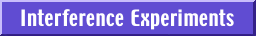 Interference Experiments